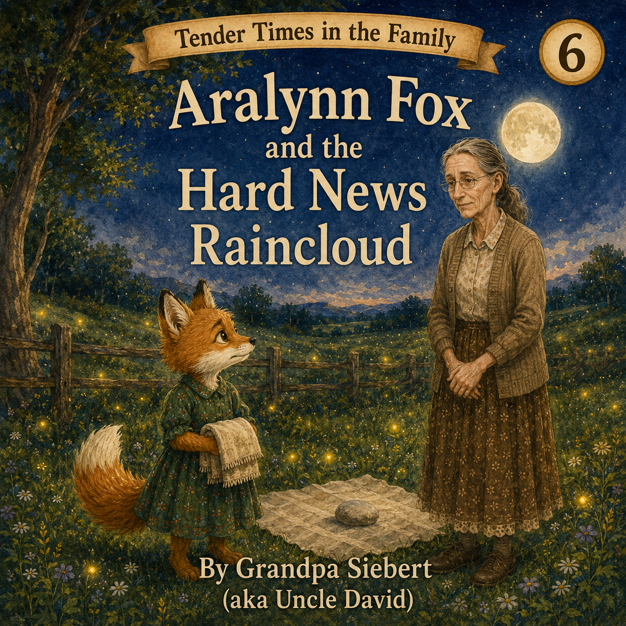 Cover image for Aralynn Fox and the Hard News Raincloud